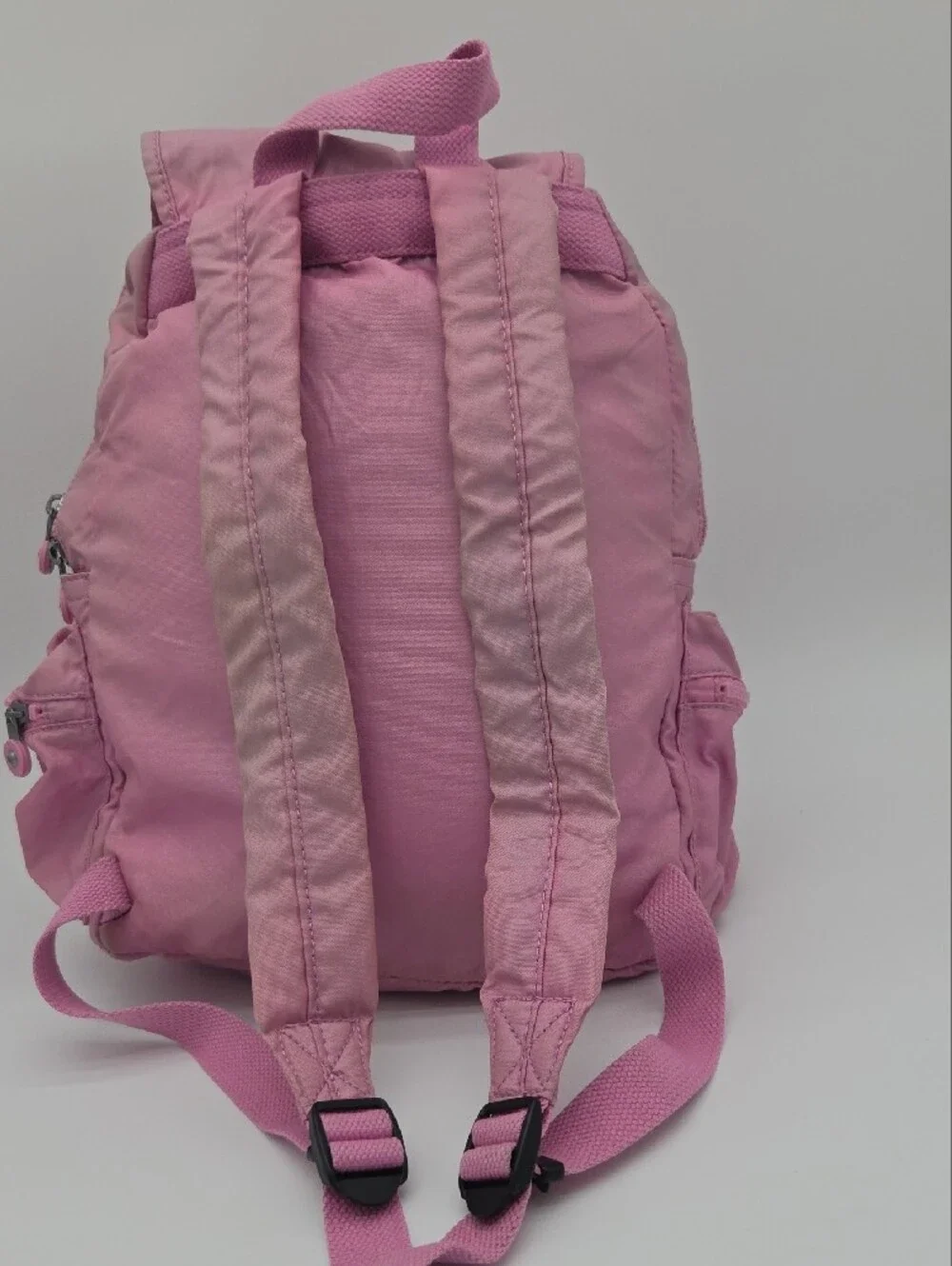 Pink Kipling School Backpack